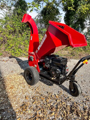 Hakselaars, tuinversnipperaars Brugger HX10 Holzhäcksler, 14PS