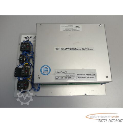 AFC component AFC -04 10881 Advanced Flow Control AB Hilfsschalterblock abgebrochen
