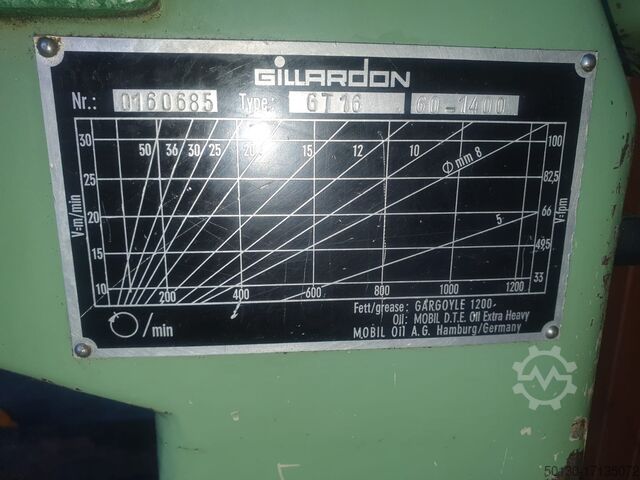 Bench drilling machine Gillardon GT 16