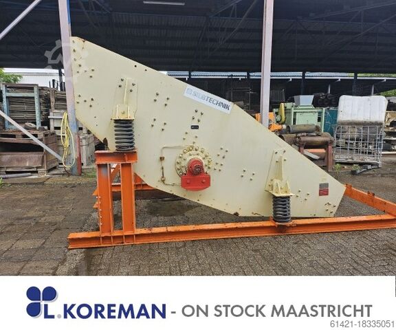 Zeefmachine Siebtechnik 20/35-1