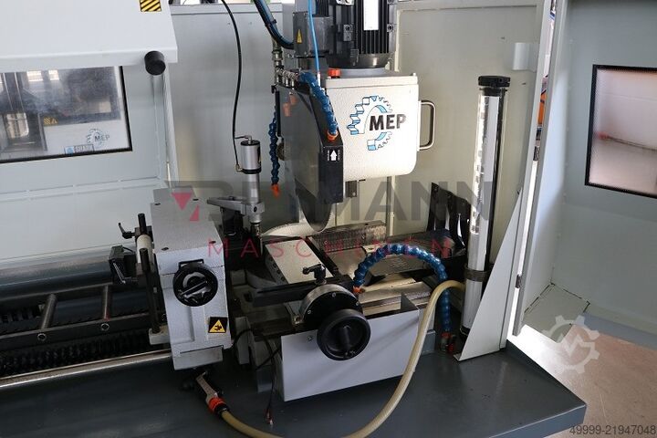 Serra circular de metal totalmente automática MEP TIGER 372 CNC LR 4.0 + CB 4001 Magazin