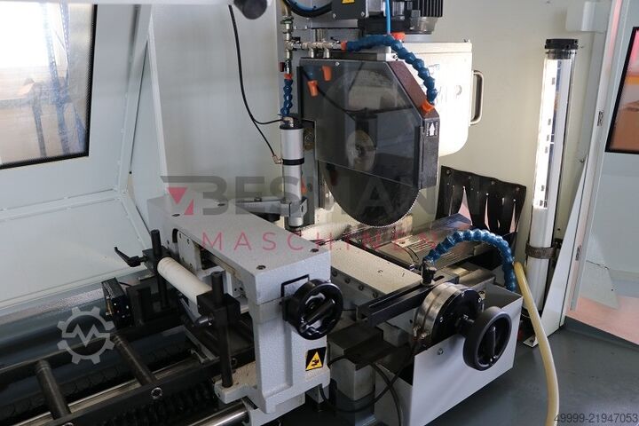 Serra circular de metal totalmente automática MEP TIGER 372 CNC LR 4.0 + CB 4001 Magazin
