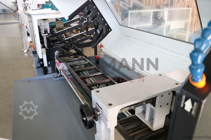 Serra circular de metal totalmente automática MEP TIGER 372 CNC LR 4.0 + CB 4001 Magazin