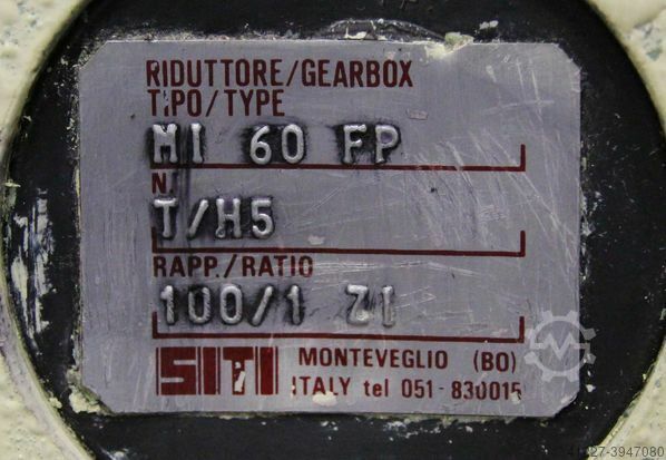 Scheidende koppelingsmotor 0,37 kW 100 tpm MEZ 4AP71-4