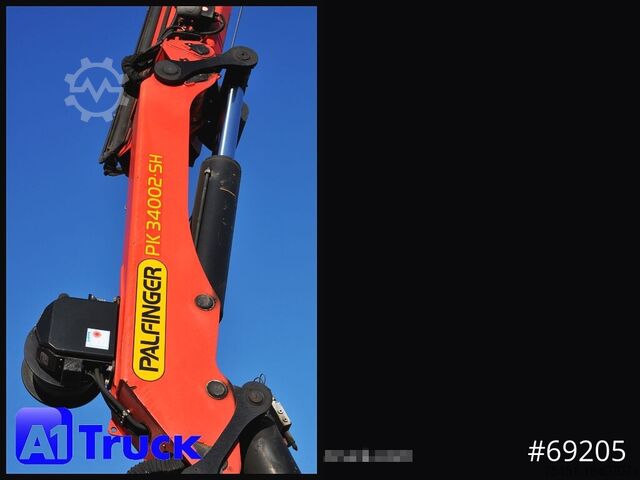 Autokran DAF XF 510 Kran PK 34.002, Seilwinde Funk