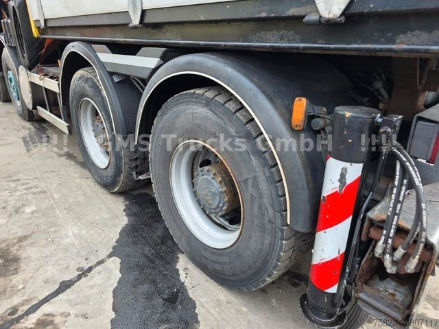 Autocarro con cassone fisso DAF 95XF / 8X4 / 35m Kran Palfinger PK90002 / WINCH
