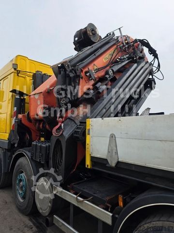 Truck mounted crane DAF 95XF / 8X4 / 35m Kran Palfinger PK90002 / WINCH