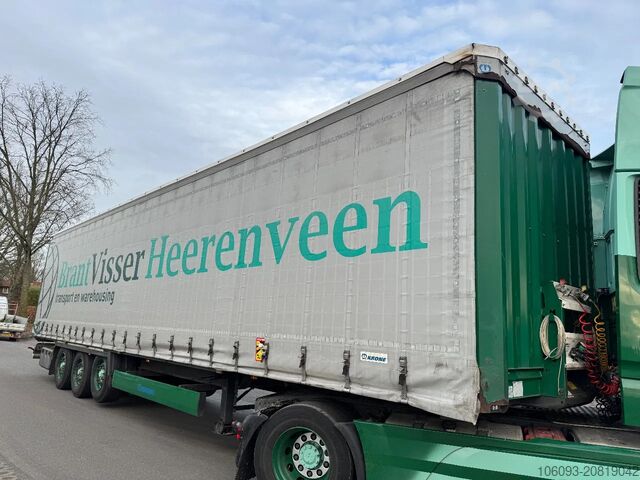 Schiebeplanen Krone 3-ass schuifzeilen oplegger