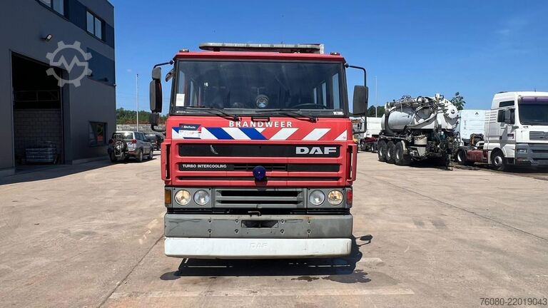Mașină de pompieri DAF 1700 ATI (FIRETRUCK / 60.000 KM / MANUAL PUMP /...