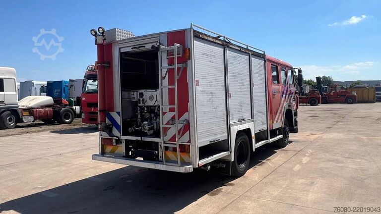 Mașină de pompieri DAF 1700 ATI (FIRETRUCK / 60.000 KM / MANUAL PUMP /...