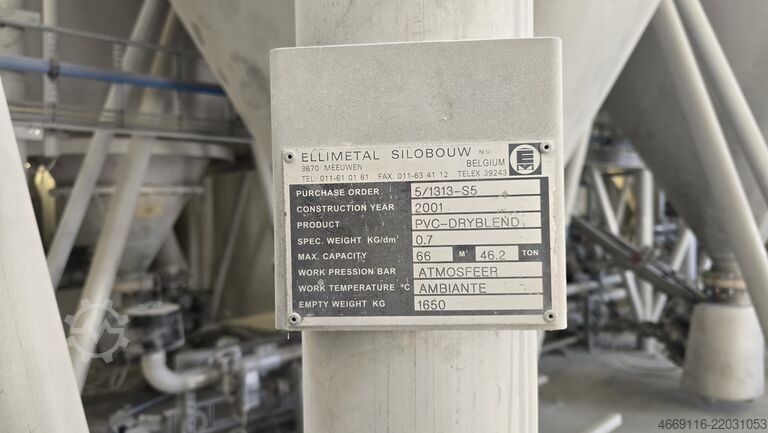 Aluminium silo's ELLIMETALL 1996-2014