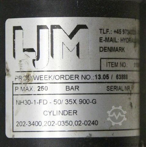 Hydraulische cilinder LJM NH30-1-FD-50/35X  900-G