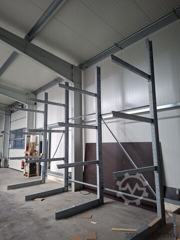 Konzolni regál Kragarmregal 1 seitig, 5,80 x 4,50 m 