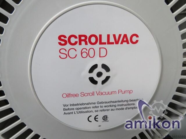 Bomba de vacío Scrollvac Leybold SC60D