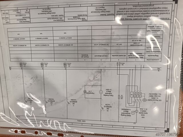 Transformátor 63 kVA, 3×400 V / 1×110 V Trafó-Print 3 x 400 V -> 1 x 110 V