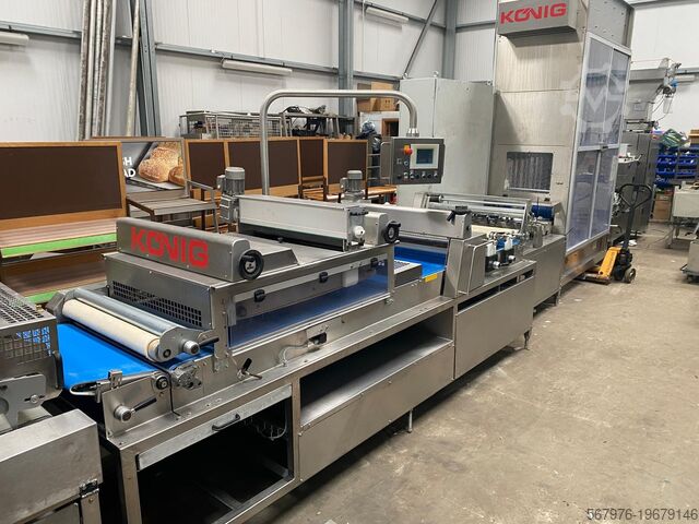 5 Pocket Bread Roll Plant König Complete Bread Roll Plant