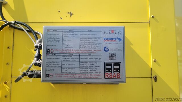 Otvorena poluprikolica sa ceradom Schmitz Cargobull SCS 24L Mega Edscha Code XL Hubdach