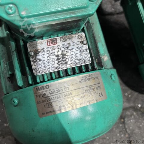 Wasserpumpe WILO DPL40/120-1,5/2