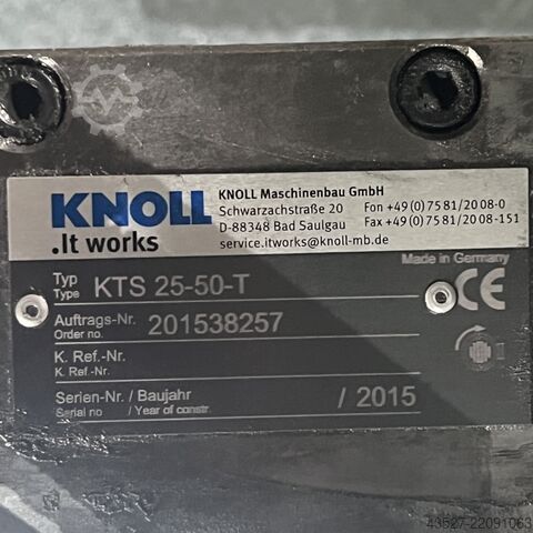 Kühlmittelpumpe KNOLL KTS 25-50-T + Motor