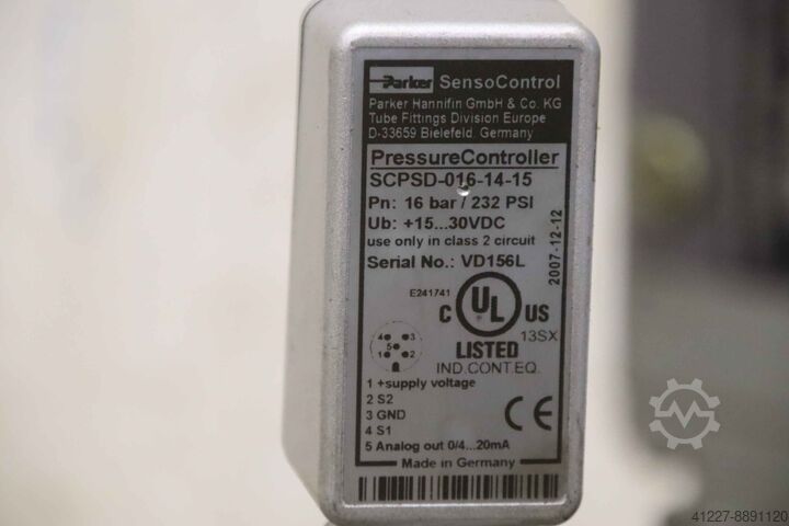 Hydraulic control block Parker coax Santenberg SCPSDVMK 32 NC GTC S 2