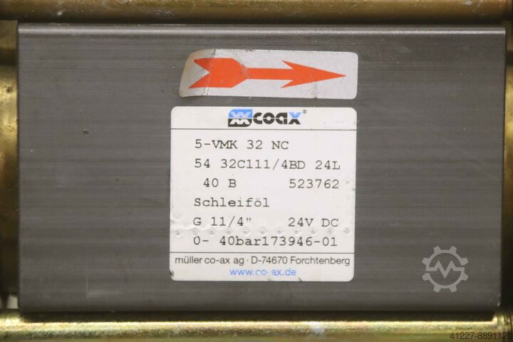 Hydraulic control block Parker coax Santenberg SCPSDVMK 32 NC GTC S 2