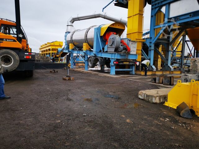 Aszfaltkeverő üzem Polygonmach PBA200 200 tph asphalt plant, enrobage, asfalto