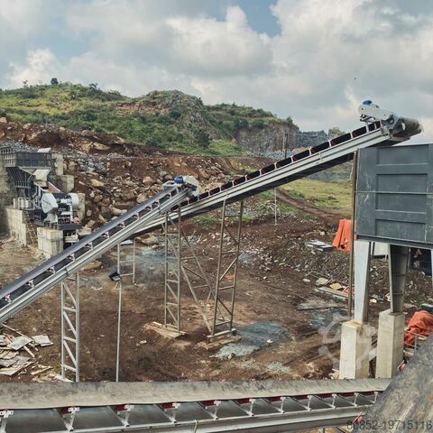 Zúzóüzem Polygonmach 350 tons per hour stationary crushing, screenin...