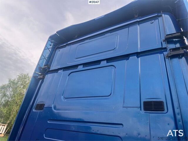 Sistema BDF Scania R500 container truck w/ lift and replaced engine.