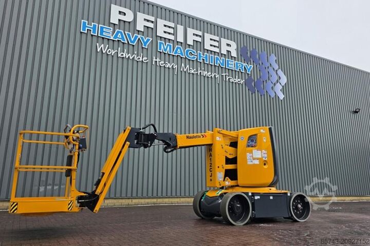 Plataforma de trabajo telescópica articulada Haulotte HA12CJ+ Guarantee! Electric, 12 m Working Height,
