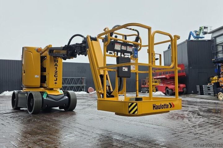 Plataforma de trabajo telescópica articulada Haulotte HA12CJ+ Guarantee! Electric, 12 m Working Height,