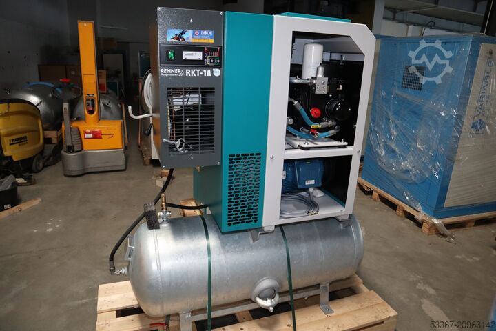 Compresor cu șurub de 7,5 kW cu uscător RENNER RSDK-PRO 7,5