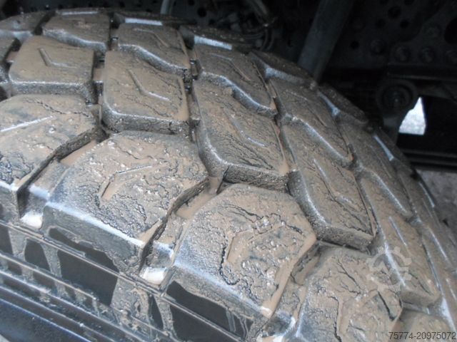 Φορτηγό γερανός roll-off MERCEDES-BENZ 2545 L/ Meiller Abroller/ Lenkachse