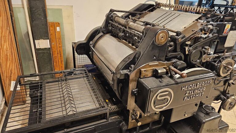 Mașină de tipărit offset Heidelberg S cylinder