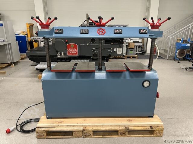 Hydraulisk bokbinderipress Lechner IV B Hydraulic Bookbinding Press
