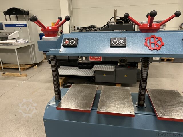 Hydraulisk bokbinderipress Lechner IV B Hydraulic Bookbinding Press