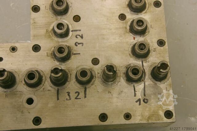 Meerspillige kop met 21 boren Nottmeyer 32 Lochabstand