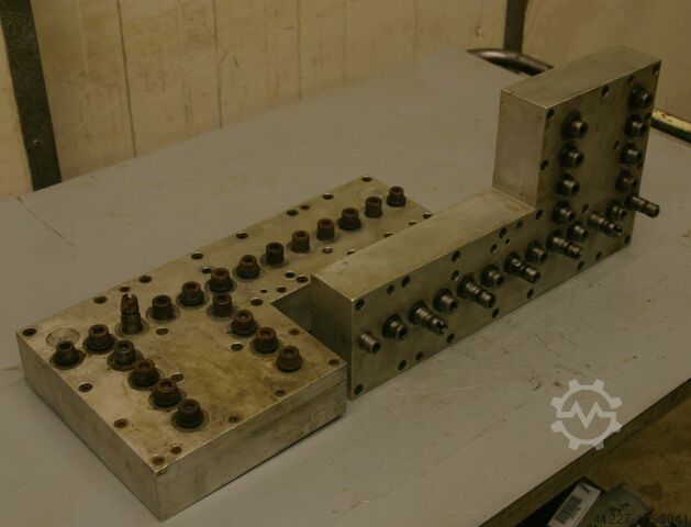 Meerspillige kop met 21 boren Nottmeyer 32 Lochabstand