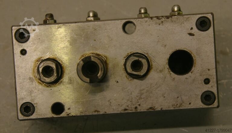 Multi-spindle head 3 drills Nottmeyer 32 Lochabstand