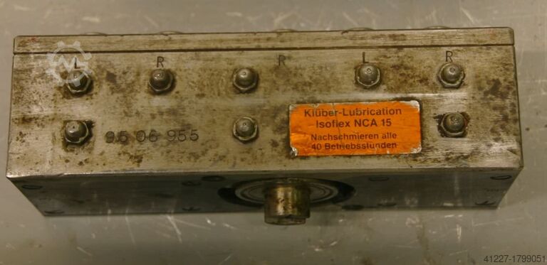 Multi-spindle head 5 drills Nottmeyer 32/48 Lochabstand