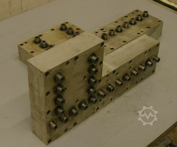 Meerspillige kop met 21 boren Nottmeyer 32 Lochabstand