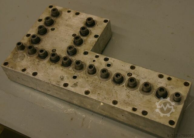 Meerspillige kop met 21 boren Nottmeyer 32 Lochabstand