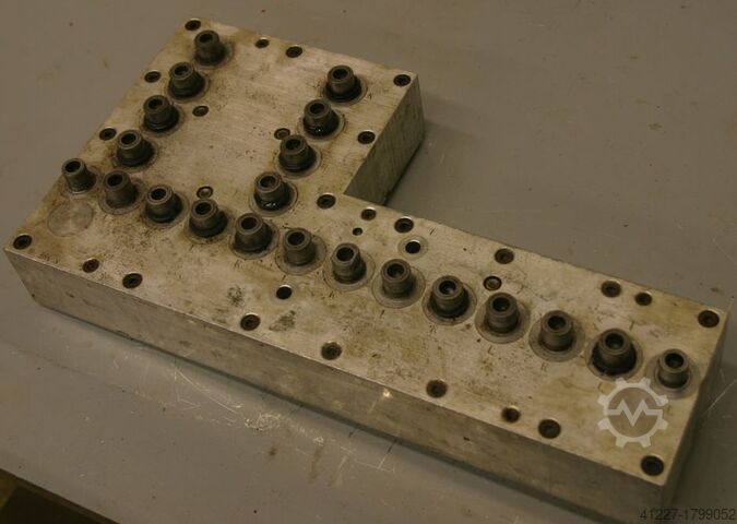 Meerspillige kop met 21 boren Nottmeyer 32 Lochabstand