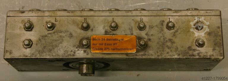 Multi-spindle head 7 drills Nottmeyer 32 Lochabstand