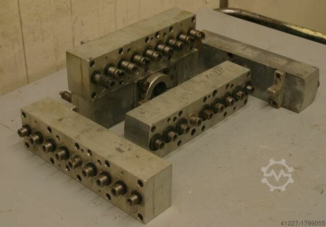 Multi-spindle head 9 drills Nottmeyer 32 Lochabstand