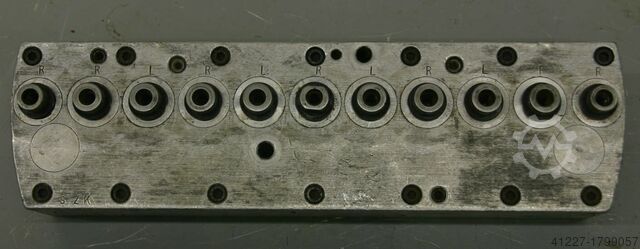 Meerspindelkop met 11 boren Nottmeyer 32 Lochabstand