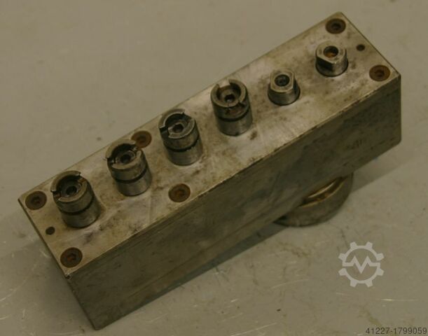 Multi-spindle head 6 drills Nottmeyer 32 Lochabstand