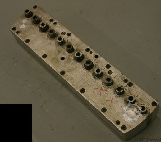 Multi-spindle head 13 drill bits Nottmeyer 32 Lochabstand