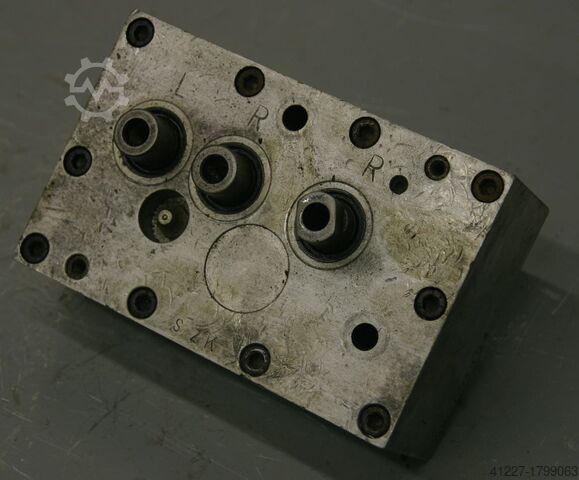 Multi-spindle head 3 drills Nottmeyer 32/40 Lochabstand