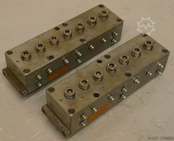 Multi-spindle head 7 drills Nottmeyer 32 Lochabstand