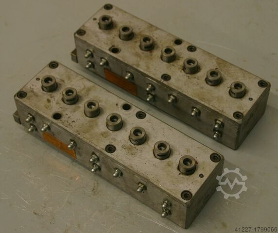 Multi-spindle head 7 drills Nottmeyer 32 Lochabstand